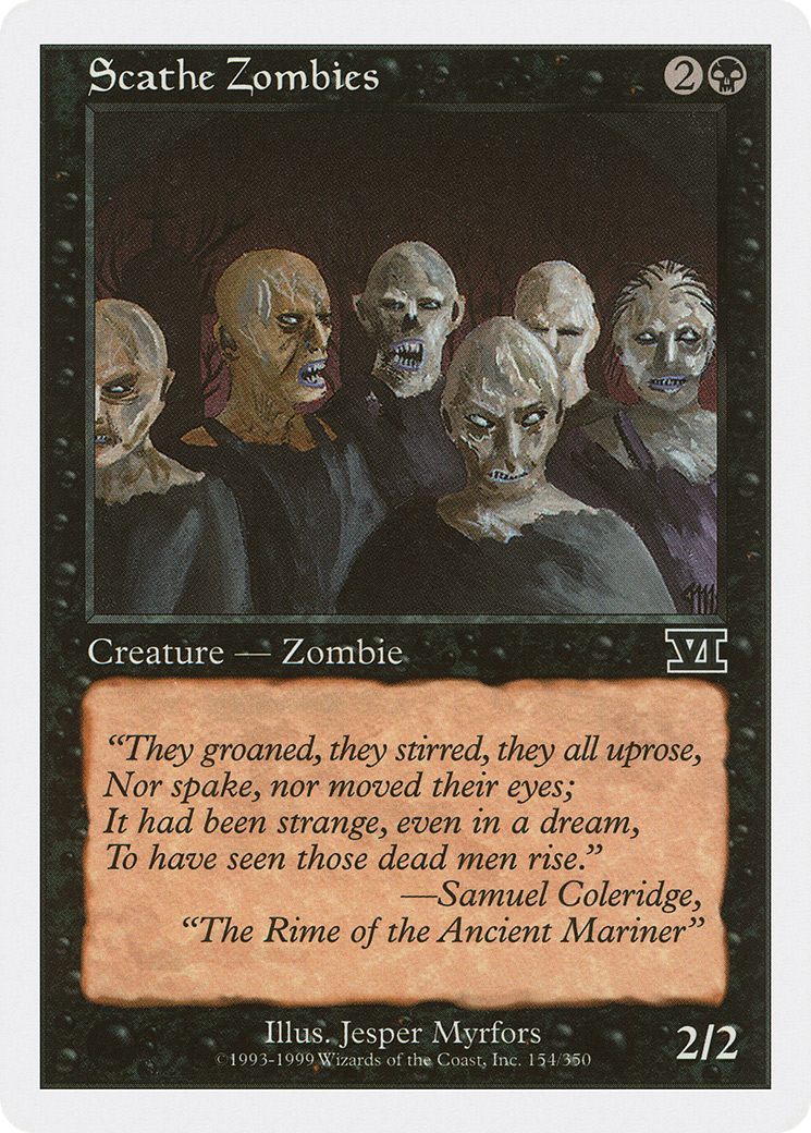 Scathe Zombies (6ED-154) - Sixième édition classique