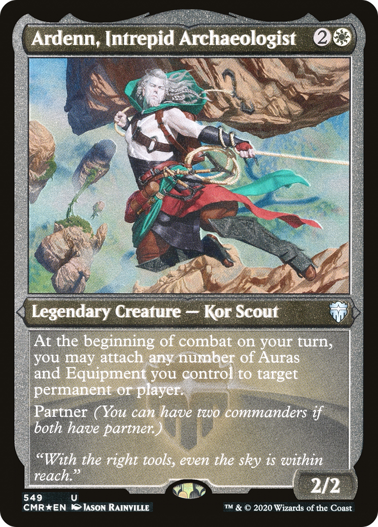 Ardenn, archéologue intrépide (CMR-549) - Commander Legends Etched Foil