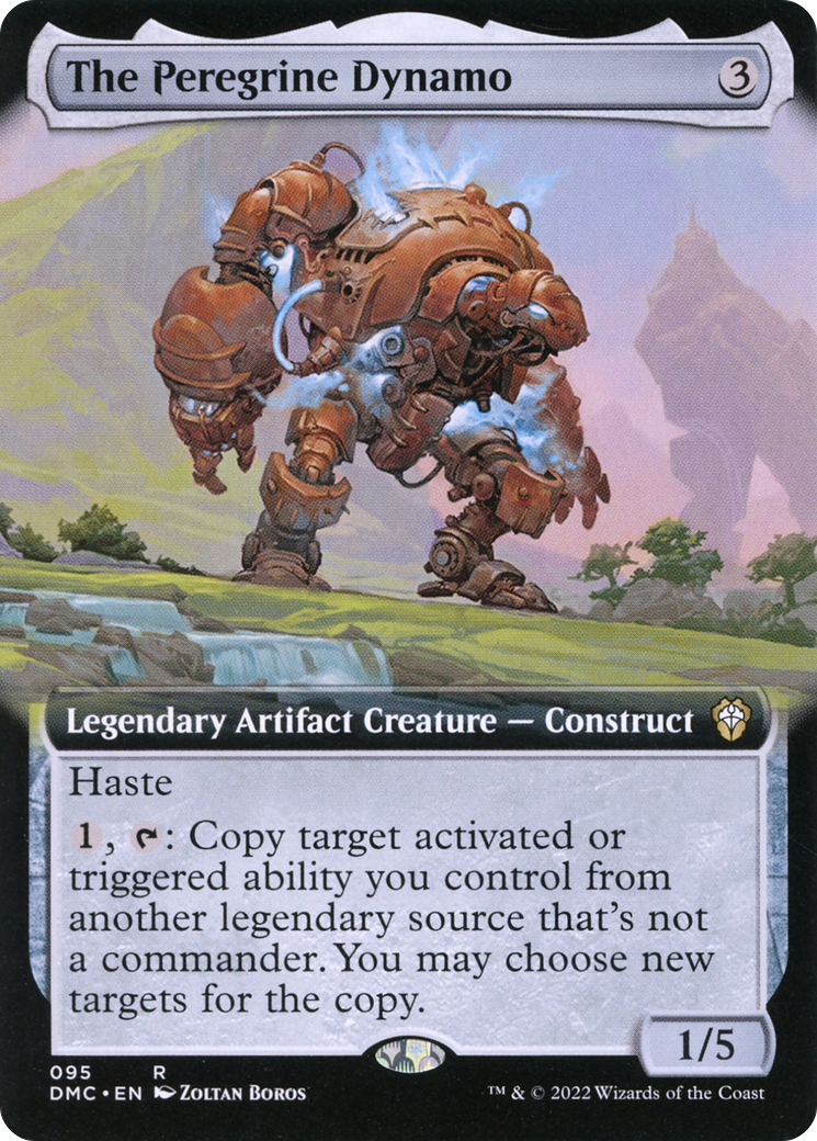 The Peregrine Dynamo (Extended Art) (DMC-095) - Dominaria United Commander: (Extended Art)
