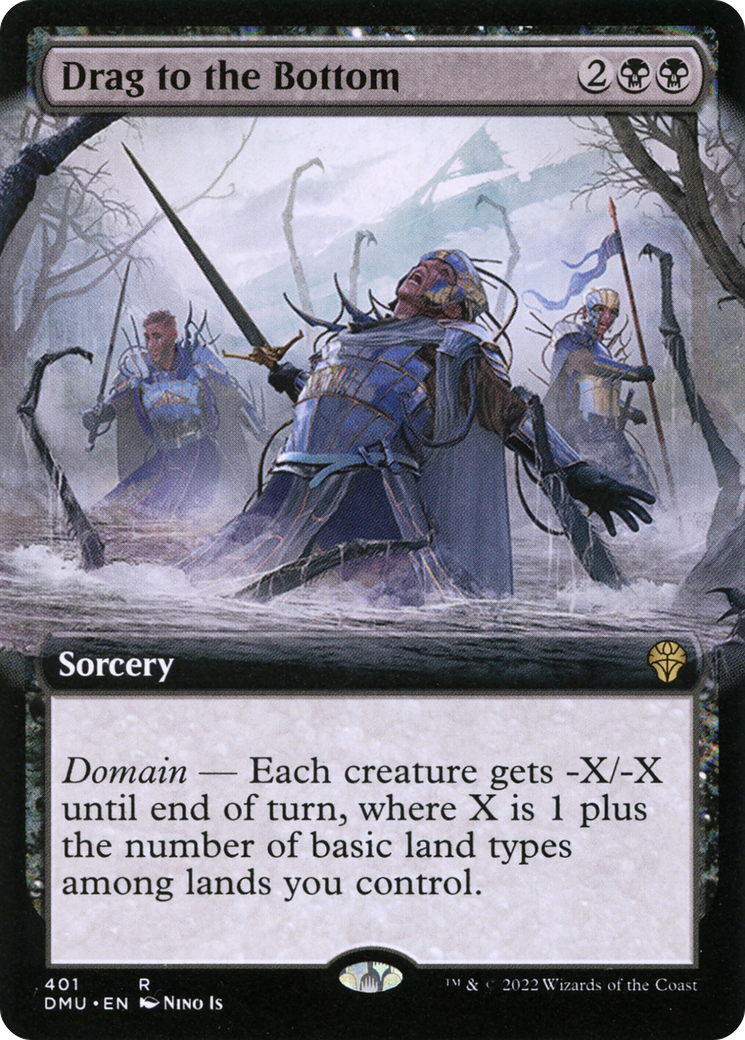 Glisser vers le bas (DMU-401) - Dominaria United : (Extended Art)