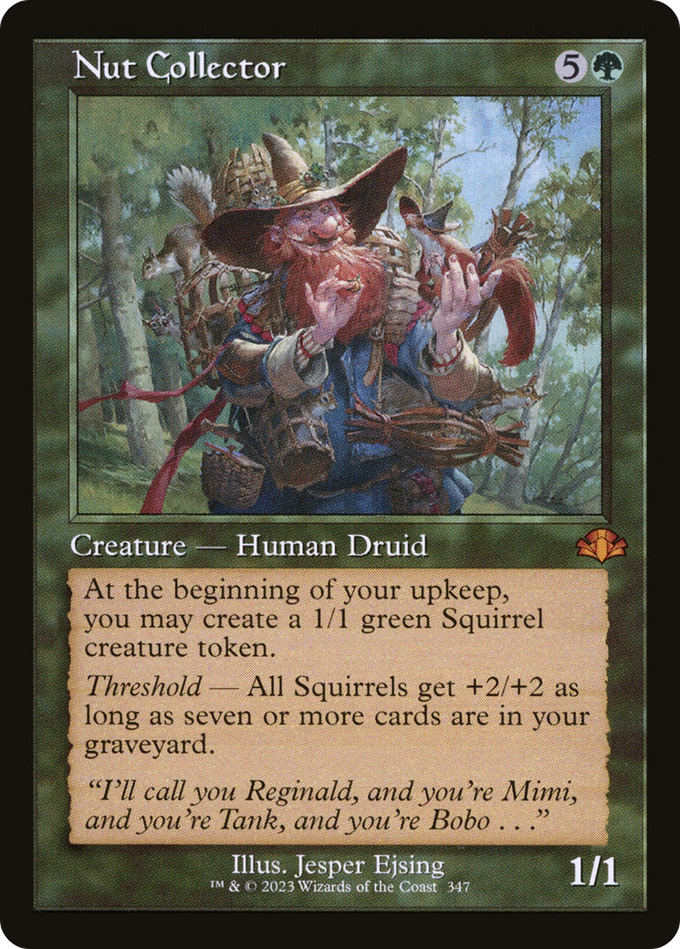 Nut Collector (Retro Frame) (DMR-347) - Dominaria Remastered Foil