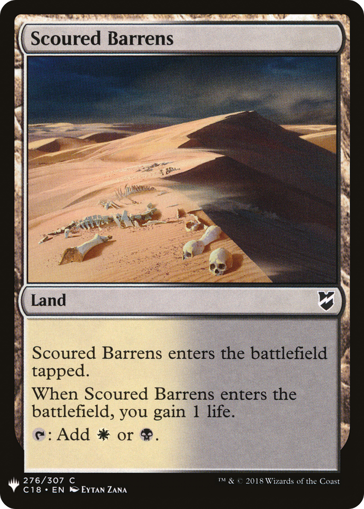 Scoured Barrens (LIST-C18-276) - The List