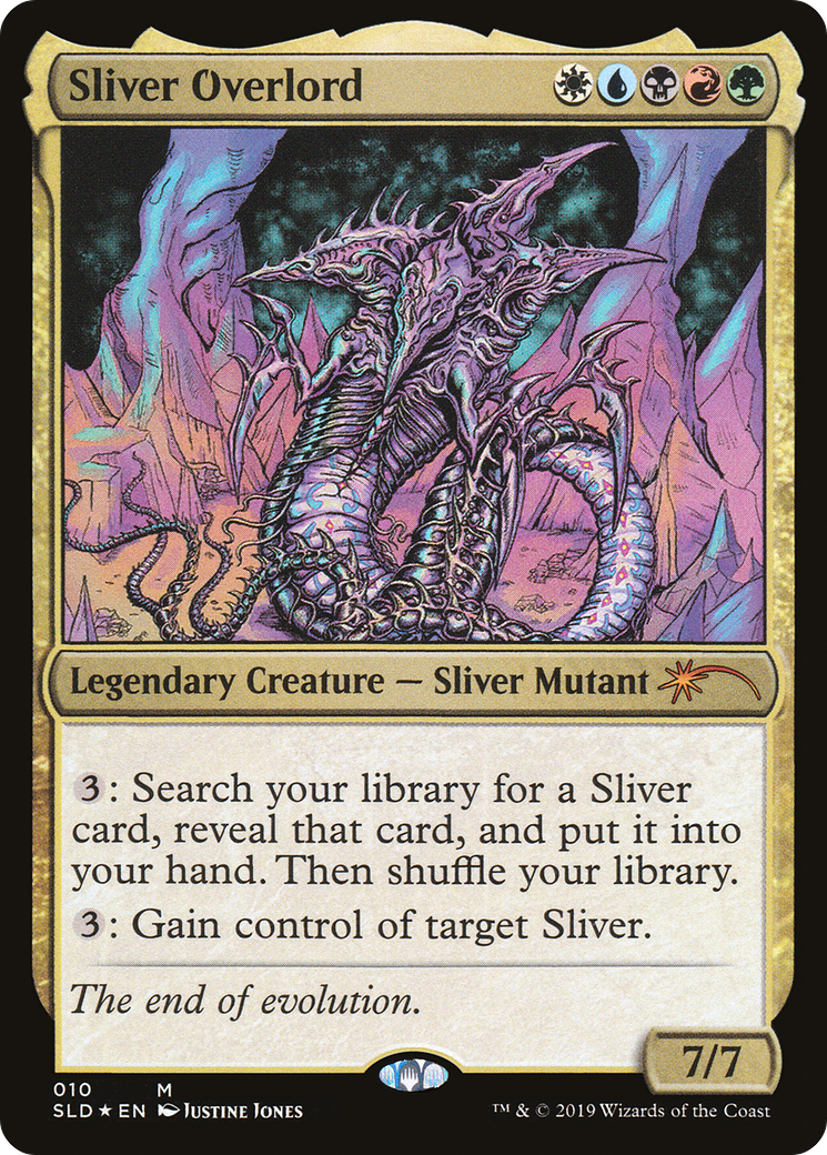 Sliver Overlord (SLD-010) - Feuille de butin Secret Lair