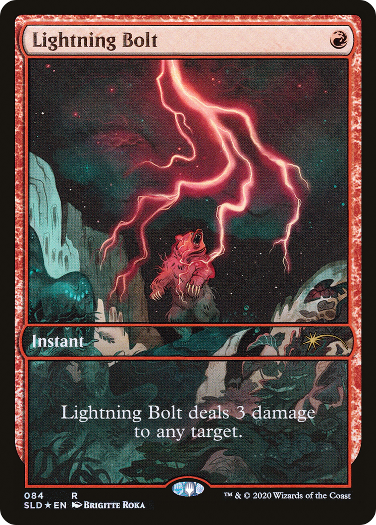 Lightning Bolt (SLD-084) - Secret Lair Drop Foil