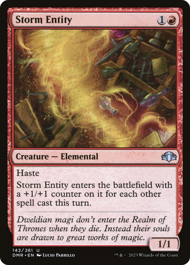 Storm Entity (DMR-142) - Dominaria Remastered Foil
