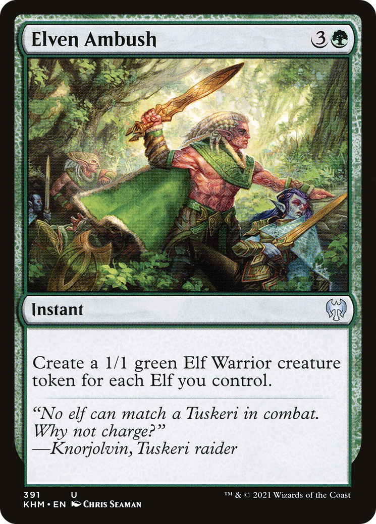 Embuscade elfique (KHM-391) - Kaldheim