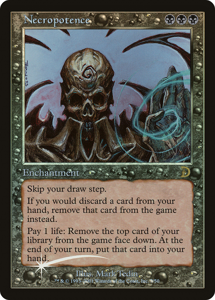 Nécropotence (DKM-007) - Deckmasters Foil