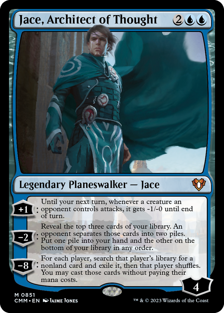 Jace, Architecte de la Pensée (CMM-851) - Commandant Masters