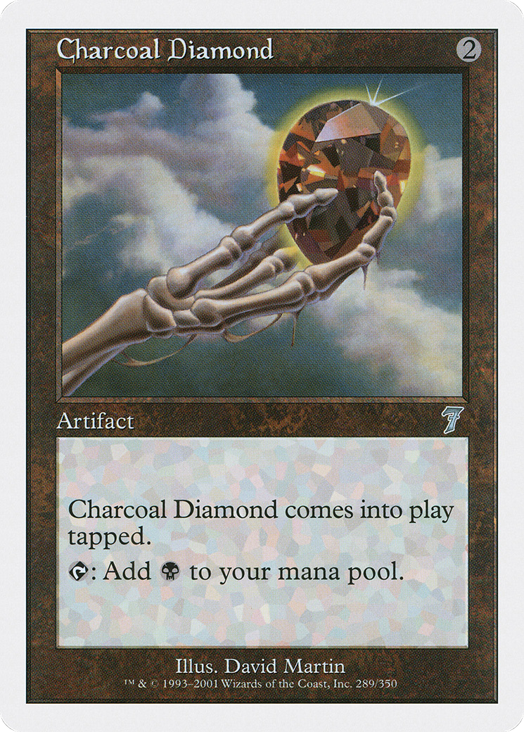Charcoal Diamond (7ED-289) - Seventh Edition
