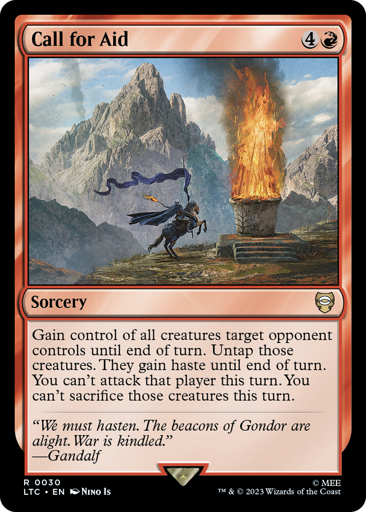 Call for Aid (LTC-030) - Tales of Middle-earth Commander