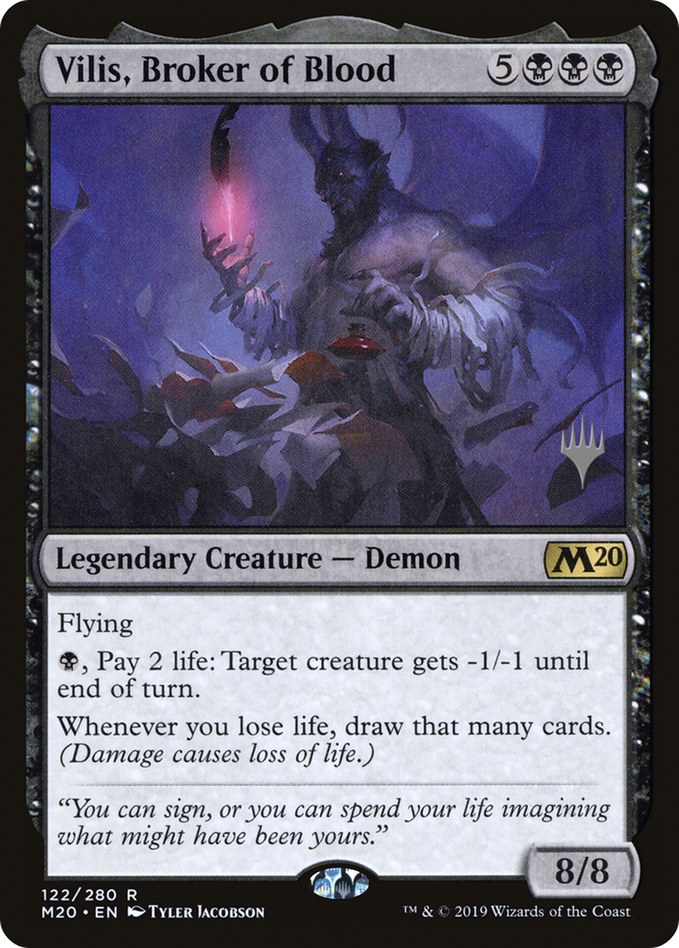 Vilis, Broker of Blood (PPM20-122) - Core Set 2020 Promos Foil
