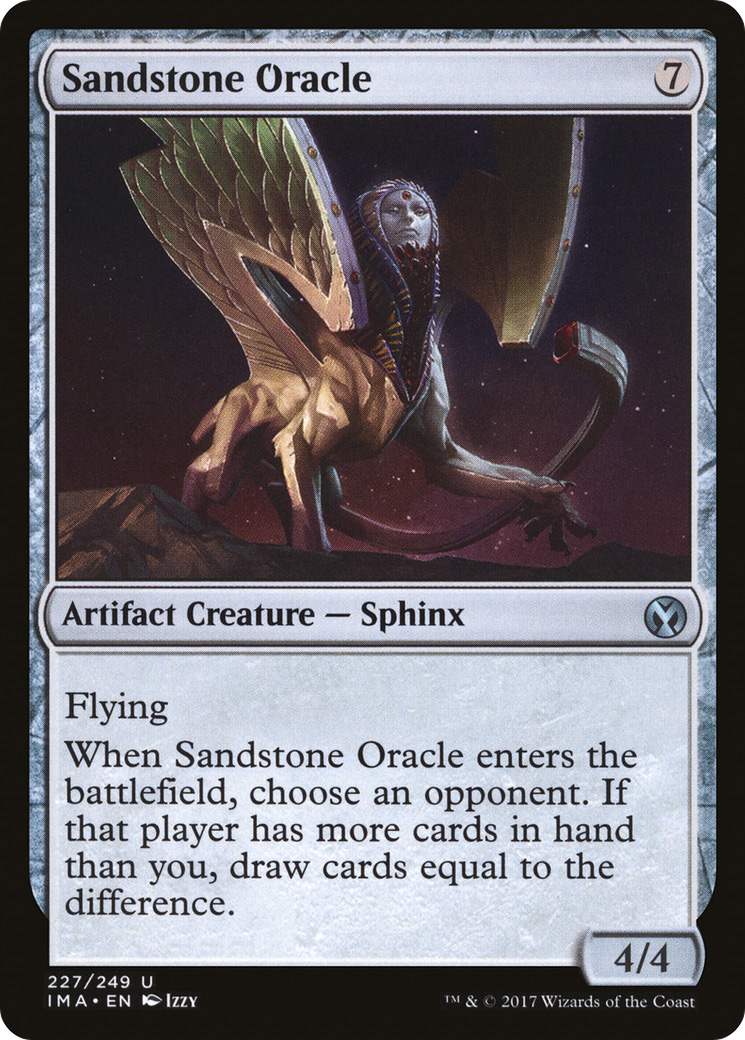 Sandstone Oracle (IMA-227) - Iconic Masters Foil