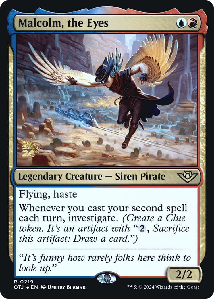 Malcolm, les Yeux (POTJ-219S) - Promotions Outlaws of Thunder Junction