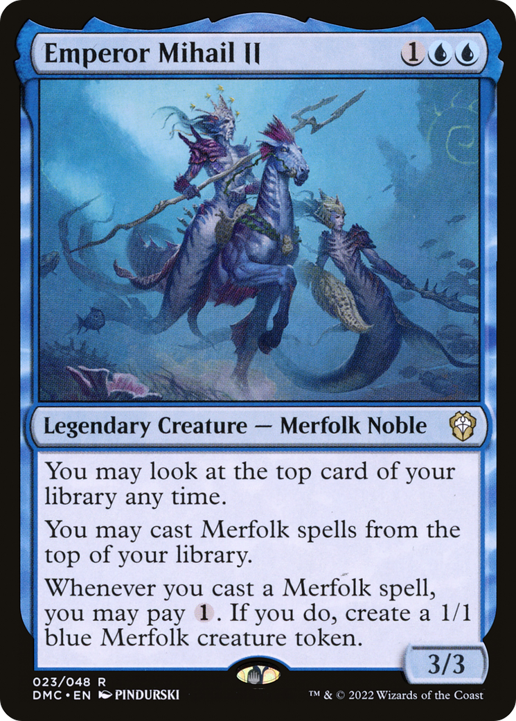 Empereur Mihail II (DMC-023) - Commandant Uni Dominaria Foil