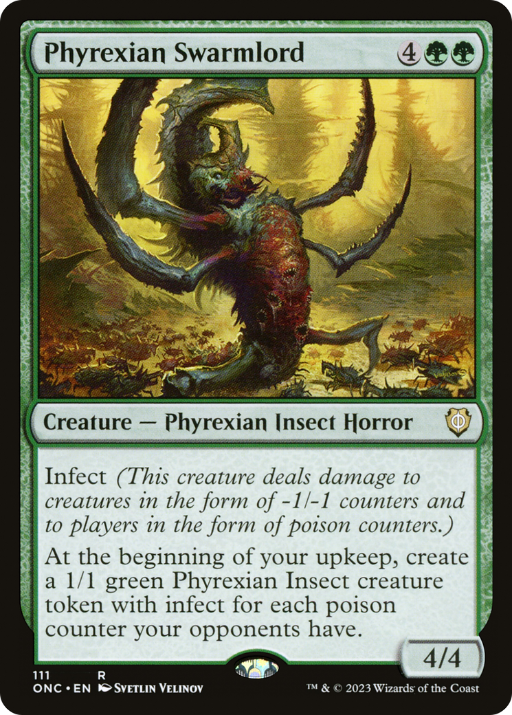 Phyrexian Swarmlord (ONC-111) - Phyrexia : Tous ne seront plus qu'un !