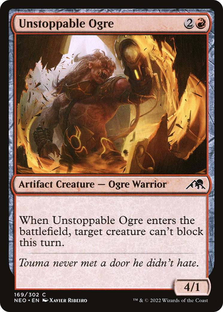 Ogre invincible (NEO-169) - Kamigawa : Neon Dynasty