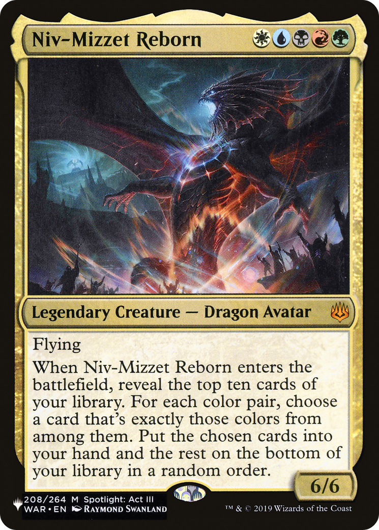 Niv-Mizzet Reborn (LIST-WAR-208) - The List