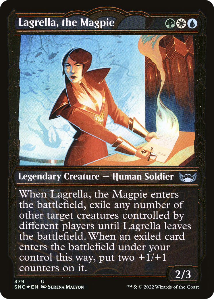 Lagrella, la pie (SNC-379) - Rues de New Capenna : (Vitrine) Feuille