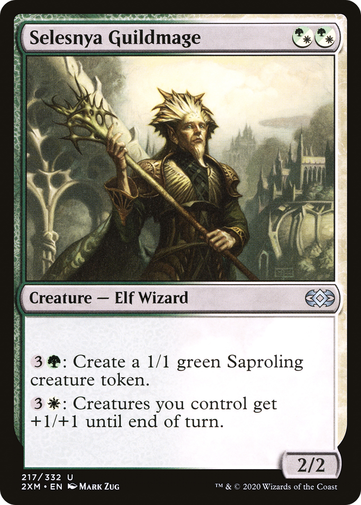 Selesnya Guildmage (2XM-217) - Double Masters