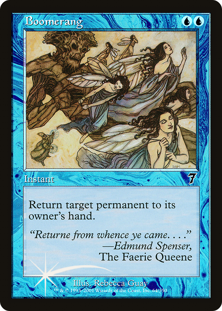 Boomerang (7ED-64★) - Seventh Edition Foil
