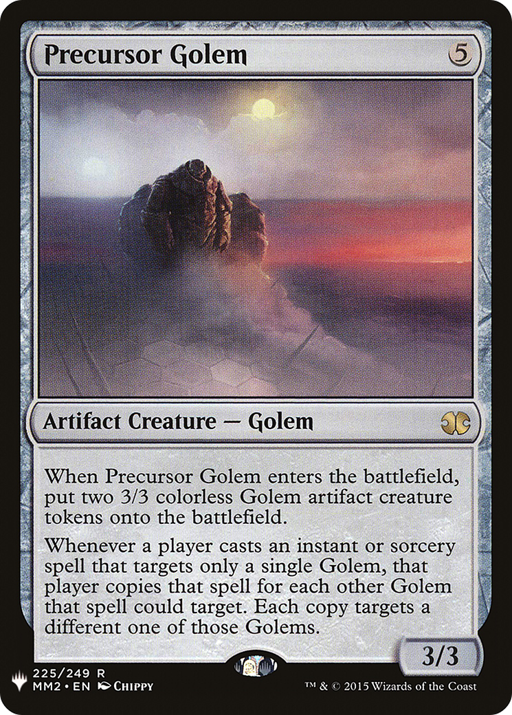 Precursor Golem (LIST-MM2-225) - The List