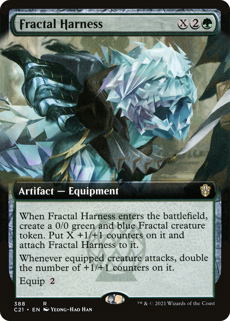 Harnais fractal (C21-388) - Commander 2021 : (Extended Art)