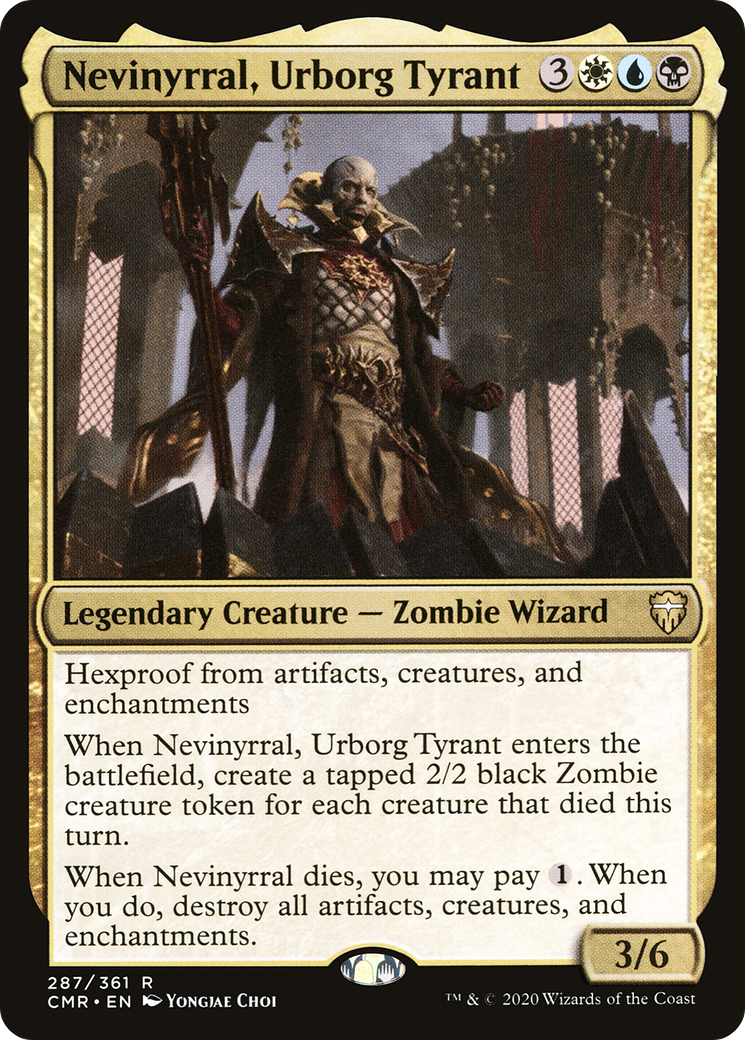 Nevinyrral, Tyran d'Urborg (CMR-287) - Commander Legends