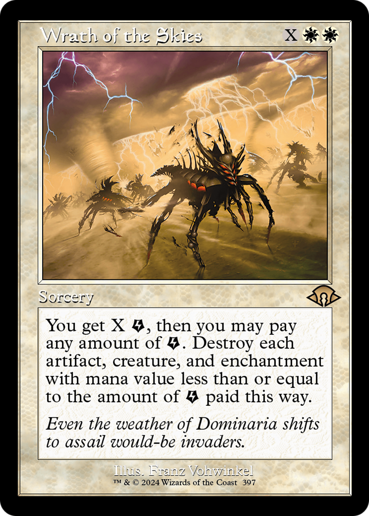 Wrath of the Skies (Retro Frame) (MH3-397) - Modern Horizons 3