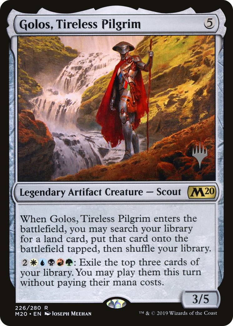 Golos, Tireless Pilgrim (PPM20-226P) - Core Set 2020 Promos