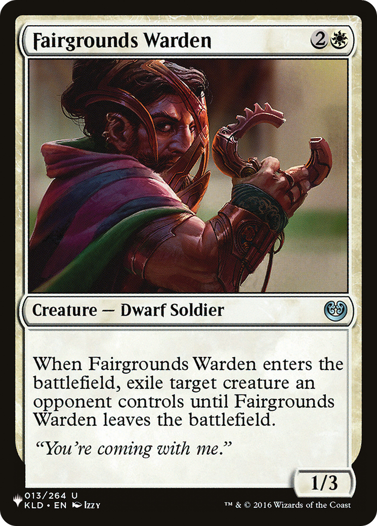 Fairgrounds Warden (LIST-013/264) - The List