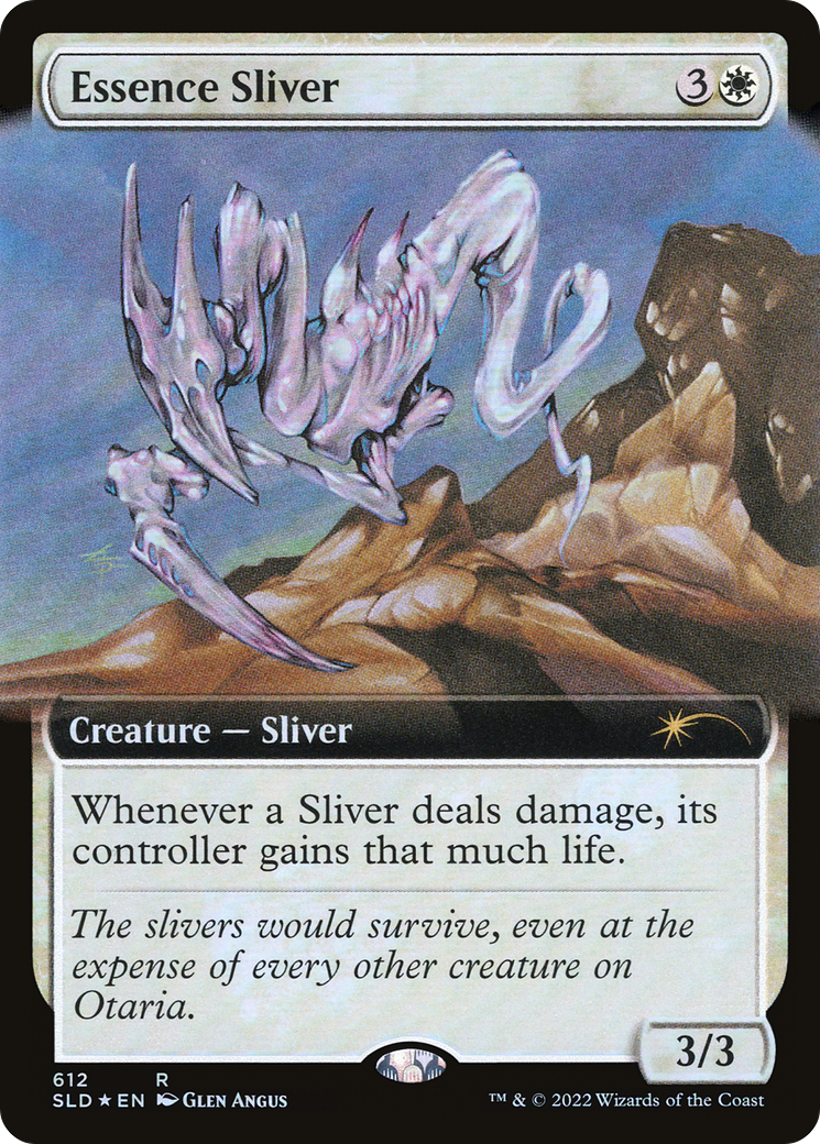 Essence Sliver (SLD-612) - Secret Lair Drop : (Extended Art) Foil