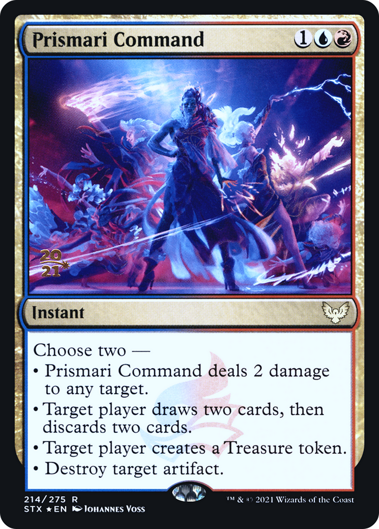 Prismari Command (PRE-214S) - Strixhaven: School of Mages Promos Foil