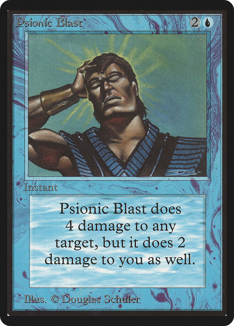 Psionic Blast (LEB-) - Limited Edition Beta