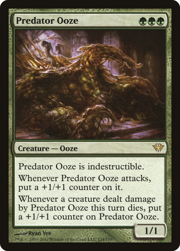 Predator Ooze (DKA-124) - Feuille d'Ascension Obscure