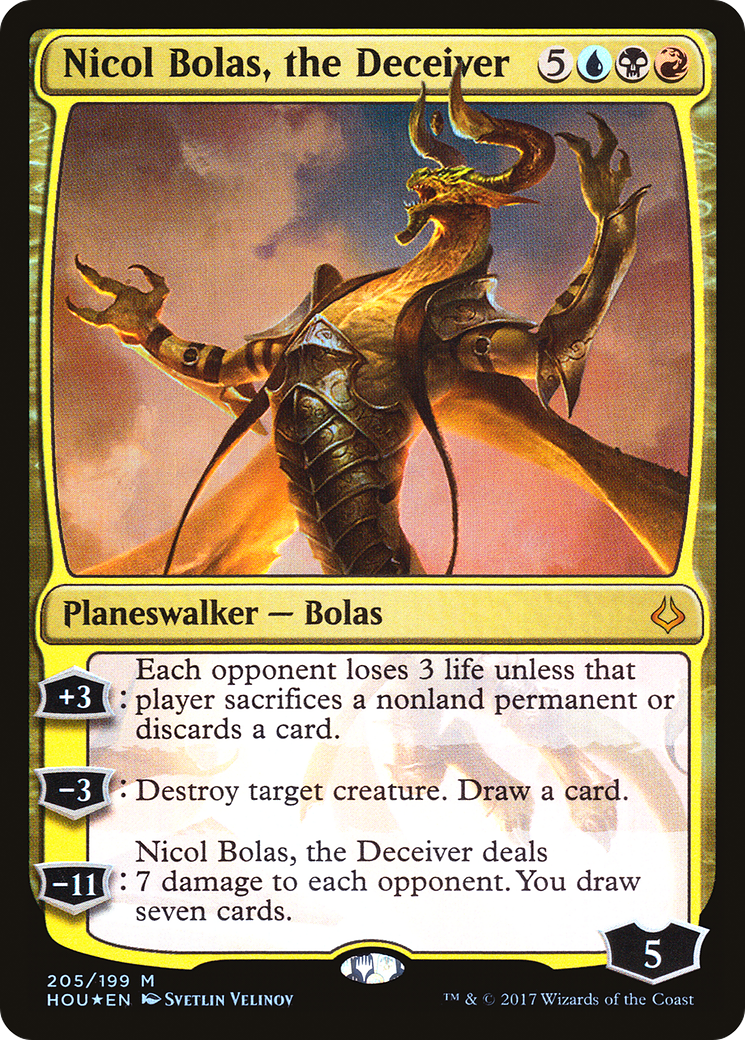 Nicol Bolas, le Trompeur (HOU-205) - L'Heure de la Dévastation