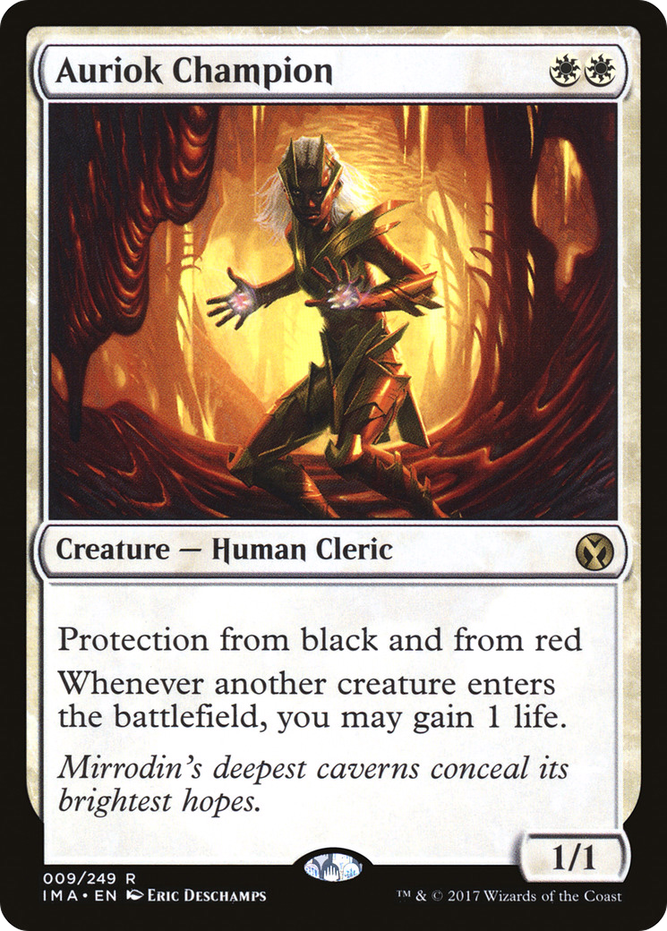 Auriok Champion (IMA-009) - Iconic Masters Foil