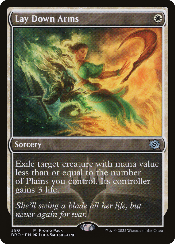 Déposez les armes (BRO-380) - Le fleuret de guerre des frères