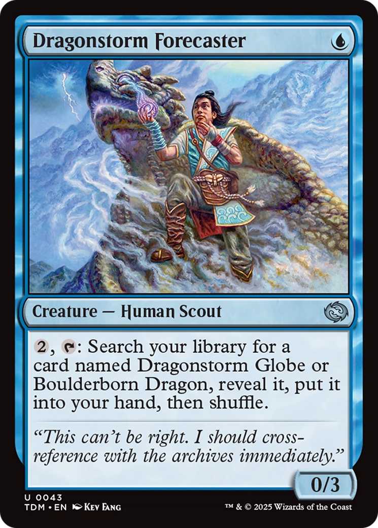 Prévisionniste de la Tempête de Dragon (TDM-043) - Tarkir : Tempête de Dragon