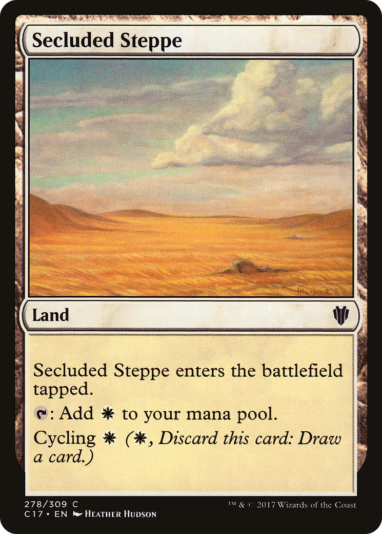 Secluded Steppe (C17-278) - Commander 2017
