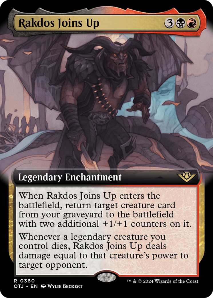 Rakdos rejoint (OTJ-360) - Outlaws of Thunder Junction : (Extended Art) Foil