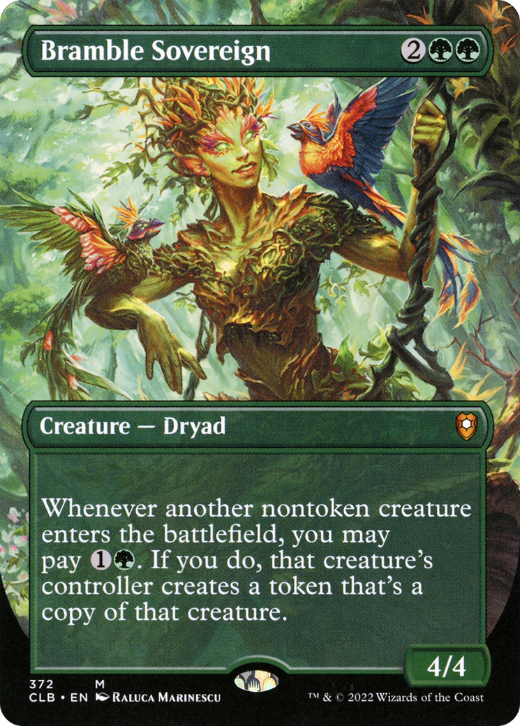 Bramble Sovereign (Borderless) (CLB-372) - Commander Legends: Battle for Baldur's Gate (Borderless) Foil