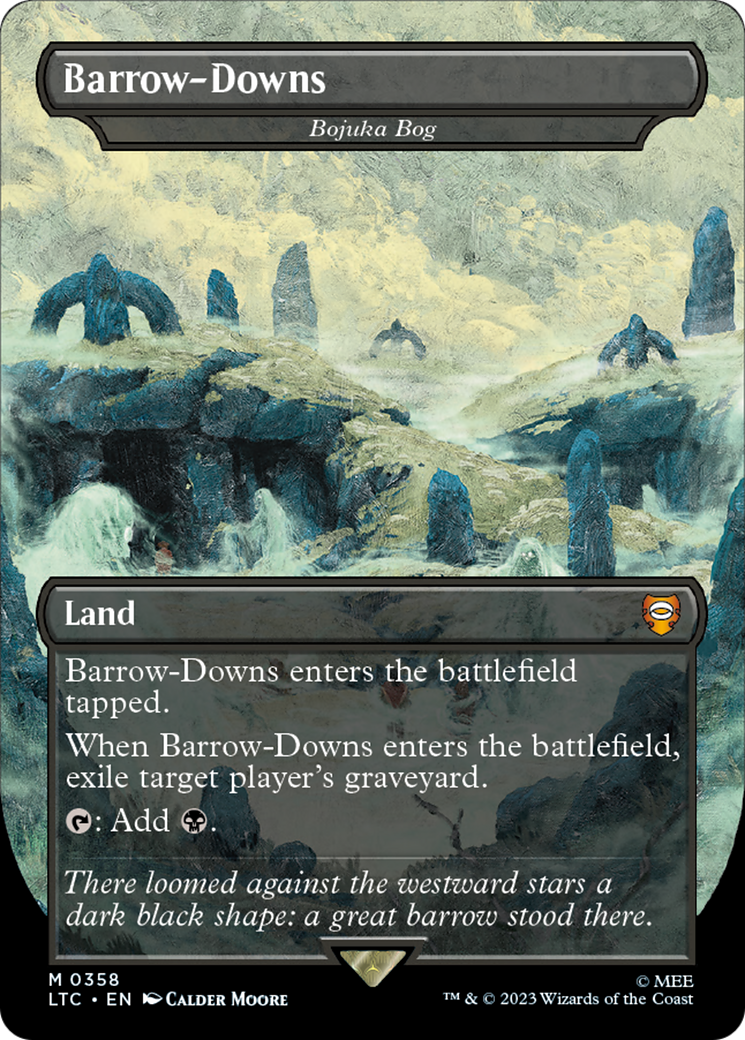 Bojuka Bog (LTC-358) - Tales of Middle-earth Commander / Barrow-Downs (Borderless) Foil