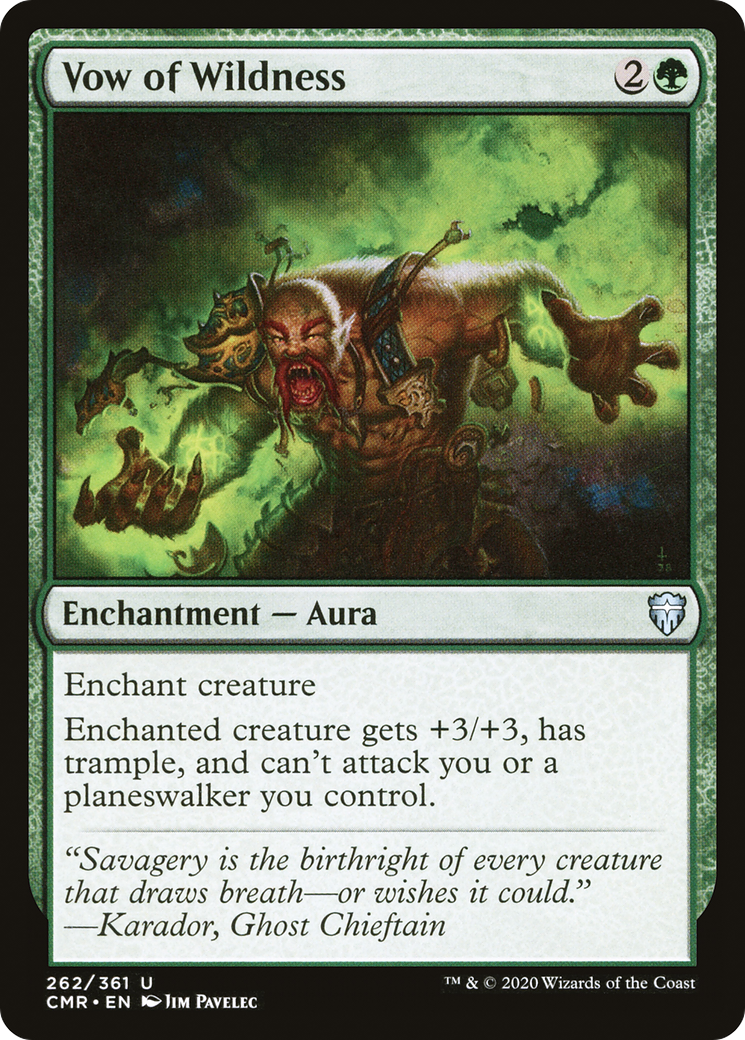 Vœu de Sauvagerie (CMR-262) - Commander Legends Foil
