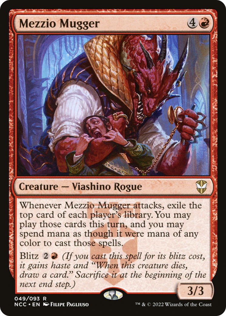 Mezzio Mugger (NCC-049) – Nouveau commandant de Capenna