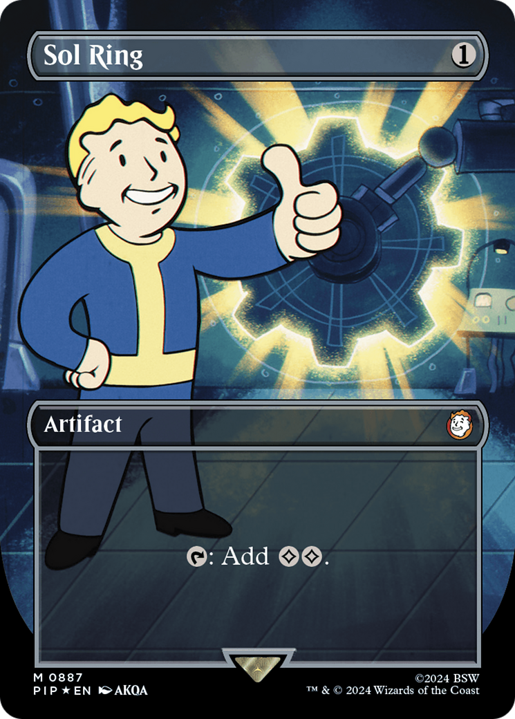 Sol Ring (PIP-887) - Fallout (sans bordure) Foil