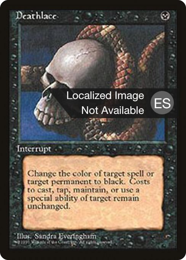 Deathlace (4BB-131) - Quatrième édition, Foreign Black Border
