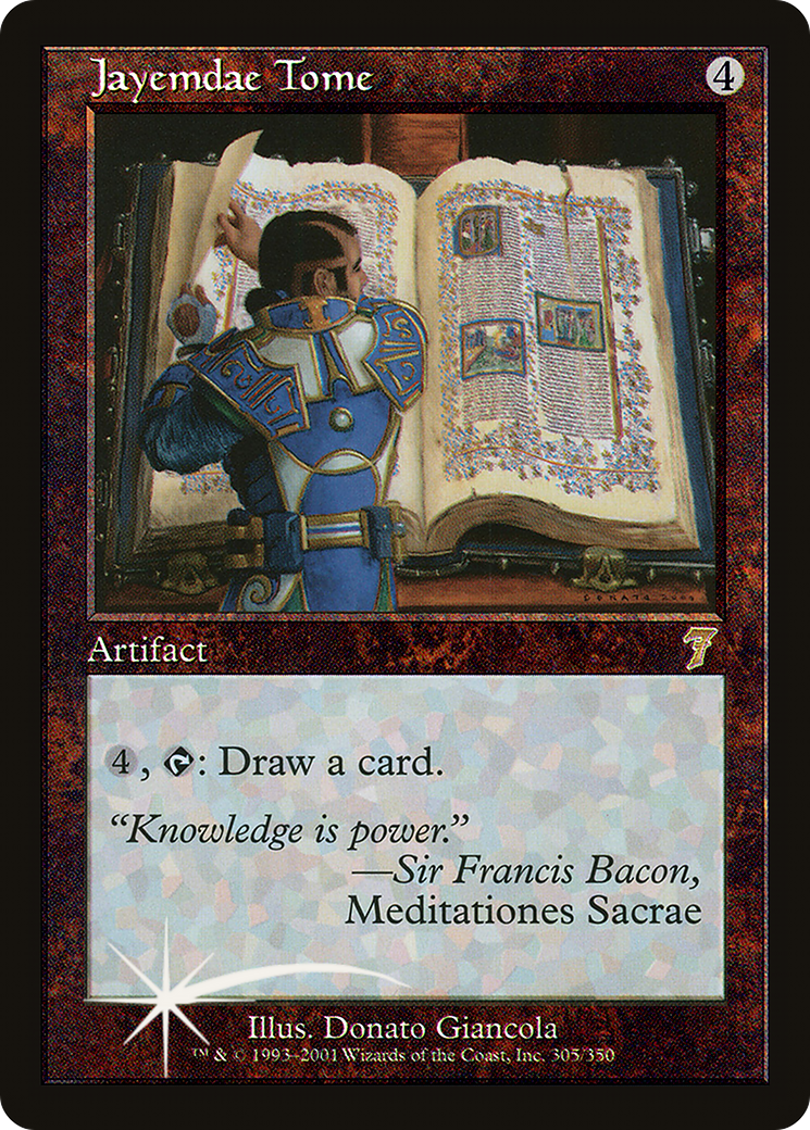 Tome Jayemdae (7ED-305★) - Septième édition (feuille)