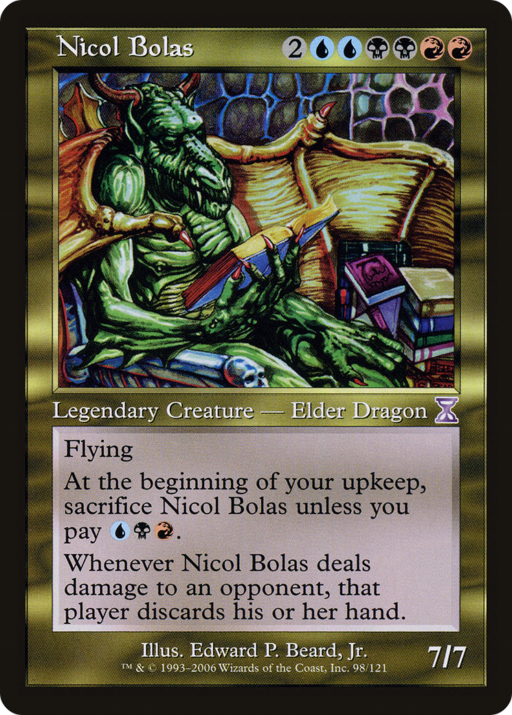 Nicol Bolas (TSB-098) - Spirale temporelle décalée