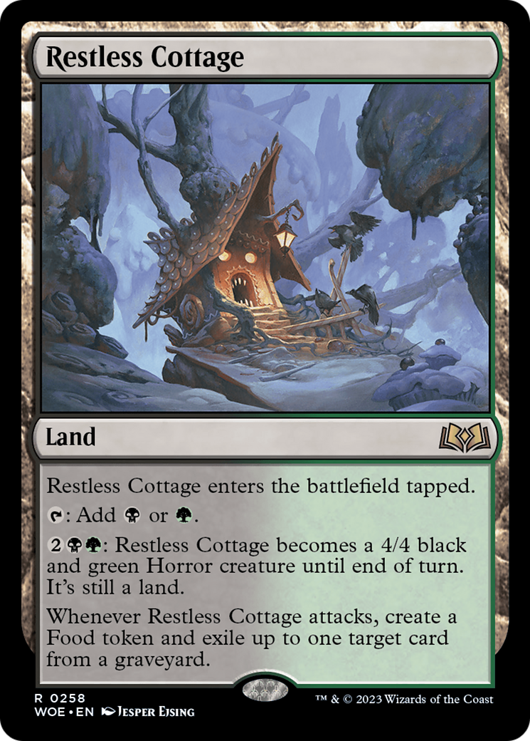 Cottage sans repos (WOE-258) - Feuille Wilds of Eldraine