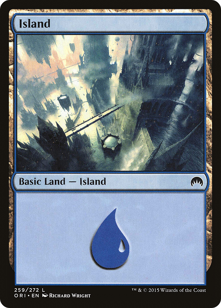 Island (259) (ORI-259) - Magic Origins